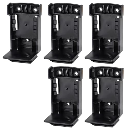 5 x Batteriehalterungen, Halterung, Halterung, Lagerregal, Ständer und Werkzeugregal für sichere Installation in Garage oder Werkstatt, Aufbewahrungslösung von SXRQ
