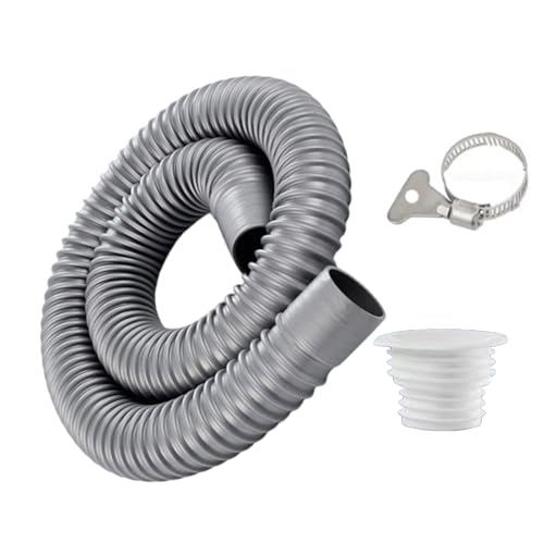 70 cm/100 cm PVC-Schlauch, verlängerter Abfluss, PVC-Drainage für verschiedene und Waschbeckensysteme, Küchenschlauch 70 cm/100 cm PVC-Schlauch, verlängerter Abfluss, PVC-Drainage für verschiedene und Waschbeckensysteme, Küchenschlauch von SXRQ