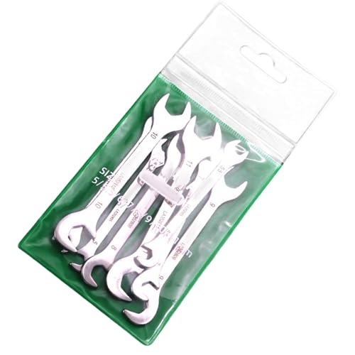 8/10-teiliges Miniatur-Doppel-Maulschlüssel-Set, Möbelmontage, Schraubenschlüssel für Haushaltsreparaturen und Outdoor-Ausrüstung, Stahlschlüsselsatz von SXRQ