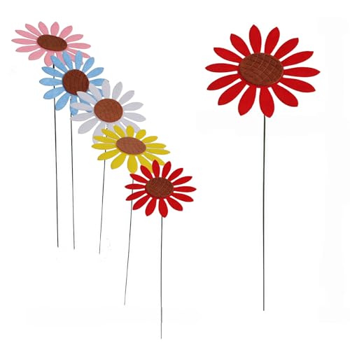 Atmungsaktive Gartendekoration mit reißfestem Stoff und flexibler Drahtkonstruktion, wetterbeständig, 5 Stück von SXRQ