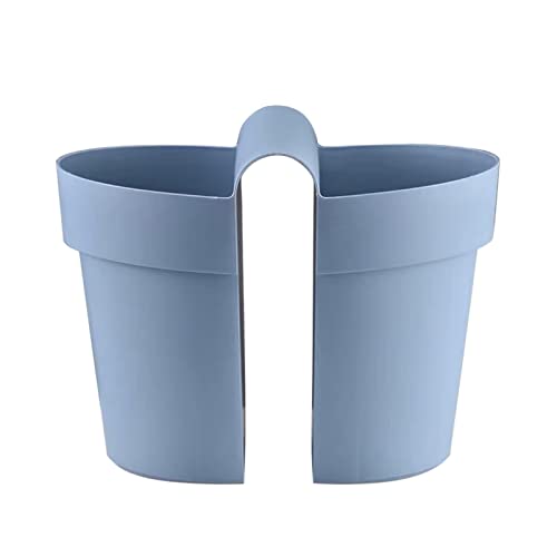 Doppelseitiges Pflanzgefäß zum Aufhängen, Blumentopf, Pflanzkasten, Geländer, Pflanzgefäß mit Ablauflöchern für Terrasse, Deck, Blumentöpfe für dünnes Geländer Doppelseitiges Pflanzgefäß zum Aufhängen, Blumentopf, Pflanzkasten, Geländer, Pflanzgefäß mit Ablauflöchern für Terrasse, Deck, Blumentöpfe für dünnes Geländer von SXRQ