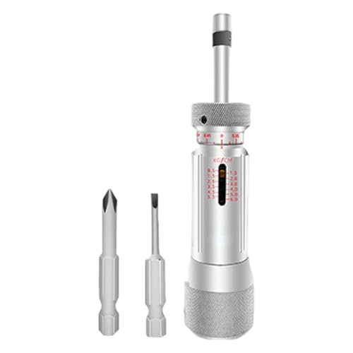 Drehmomentbegrenzender Schraubendreher mit Kalibriermarkierungen, Schnellwechsel-Bit-Systeme, bequemer Griff für Techniker, Drehmomenttreiber von SXRQ