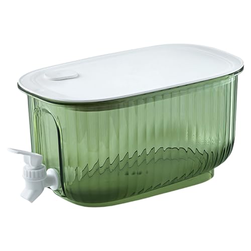 Getränkespender mit großem Fassungsvermögen, Kühlschrank, Wasserkrug mit Wasserhahn, 4 l, kalter Wasserkocher mit Zapfhahn für Zuhause, Party, Getränkebehälter Getränkespender mit großem Fassungsvermögen, Kühlschrank, Wasserkrug mit Wasserhahn, 4 l, kalter Wasserkocher mit Zapfhahn für Zuhause, Party, Getränkebehälter von SXRQ