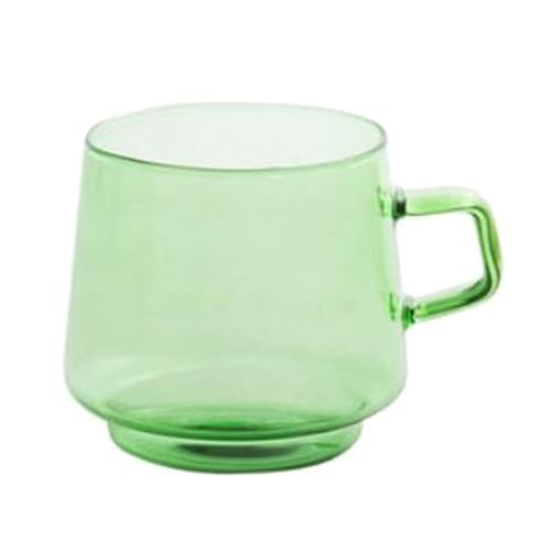 Glasbecher Kaffeegläser mit Henkel Milchbecher Modern Frühstückstasse Glas Geeignet für jeden Anlass Glaswaren Glasbecher Kaffeegläser mit Henkel Milchbecher Modern Frühstückstasse Glas Geeignet für jeden Anlass Glaswaren von SXRQ