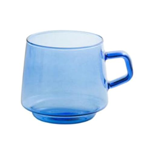 Glasbecher Kaffeegläser mit Henkel Milchbecher Modern Frühstückstasse Glas Geeignet für jeden Anlass Glaswaren Glasbecher Kaffeegläser mit Henkel Milchbecher Modern Frühstückstasse Glas Geeignet für jeden Anlass Glaswaren von SXRQ