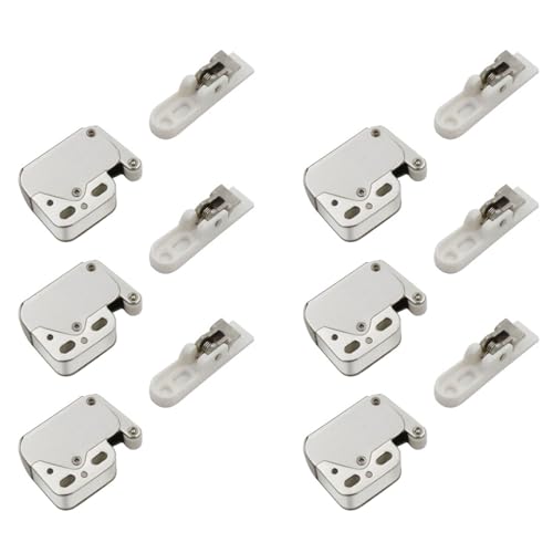 Glatter leiser Türöffner für Schranktüren, schwere Nylons, Stahlwerkzeug für Küche, Badezimmer, Aufbewahrung, Badezimmerschrank, Touch-Catches Glatter leiser Türöffner für Schranktüren, schwere Nylons, Stahlwerkzeug für Küche, Badezimmer, Aufbewahrung, Badezimmerschrank, Touch-Catches von SXRQ