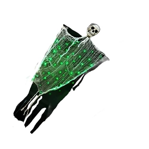 Gruselige verstellbare Posen-Skelette, spirituelle Dekoration, stabiles ABS-Hängespenst für Fensterbaum, Halloween-Setups leuchtendes Specter-Hauszubehör Gruselige verstellbare Posen-Skelette, spirituelle Dekoration, stabiles ABS-Hängespenst für Fensterbaum, Halloween-Setups leuchtendes Specter-Hauszubehör von SXRQ