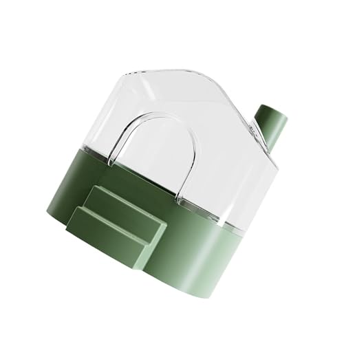 Interaktiv transparenter Deckel Hamster Sandbad Station für kleine Haustiere Anti-Verschütten Tablett Beobachtungsfenster Hamster Badezimmer Kleintiere Lebensraum Sandbad Haus von SXRQ