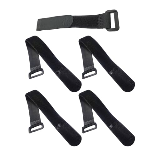 Kabelbinder mit umkehrbarem Verschluss, 60 cm Länge, robuste Materialien für die Organisation von Drähten und Campingausrüstung, Heimorganisation, wiederverwendbarer Outdoor-Campinggurt von SXRQ