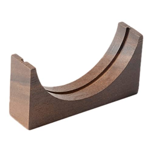 Kaffeefilterhalter aus Holz, Kaffee-Siebträger, Aufbewahrungsregal, Filterbehälter-Ständer für 51/53/58 mm Sinternetz-Siebhalter von SXRQ