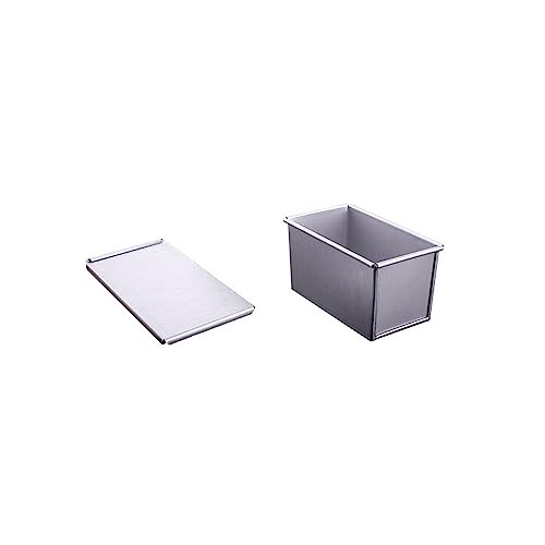 Kastenform mit Deckel, antihaftbeschichtet, rechteckig, Aluminiumlegierung, 6 Größen zur Auswahl, für Küche, Backofen, Backen, Kastenformen mit Deckel Kastenform mit Deckel, antihaftbeschichtet, rechteckig, Aluminiumlegierung, 6 Größen zur Auswahl, für Küche, Backofen, Backen, Kastenformen mit Deckel von SXRQ