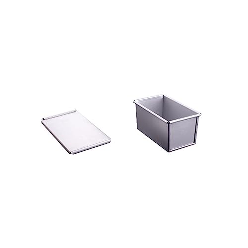 Kastenform mit Deckel, antihaftbeschichtet, rechteckig, Aluminiumlegierung, 6 Größen zur Auswahl, für Küche, Backofen, Backen, Kastenformen mit Deckel Kastenform mit Deckel, antihaftbeschichtet, rechteckig, Aluminiumlegierung, 6 Größen zur Auswahl, für Küche, Backofen, Backen, Kastenformen mit Deckel von SXRQ