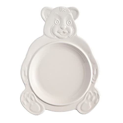 Lovely Bowl Cartoon Bär Schale/Weiße Butter Mädchen Herz Keramik Müslischalen Frühstück Milch Müsli Tablett Kleine Dessertschalen von SXRQ