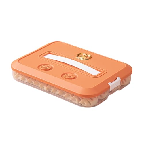 Mehrschichtige Lebensmittel-Aufbewahrungsbox mit Deckel und Griff, Zubehör für Snacks, Knödel und Desserts, transparenter Behälter, tragbarer Lebensmittel-Organizer Mehrschichtige Lebensmittel-Aufbewahrungsbox mit Deckel und Griff, Zubehör für Snacks, Knödel und Desserts, transparenter Behälter, tragbarer Lebensmittel-Organizer von SXRQ