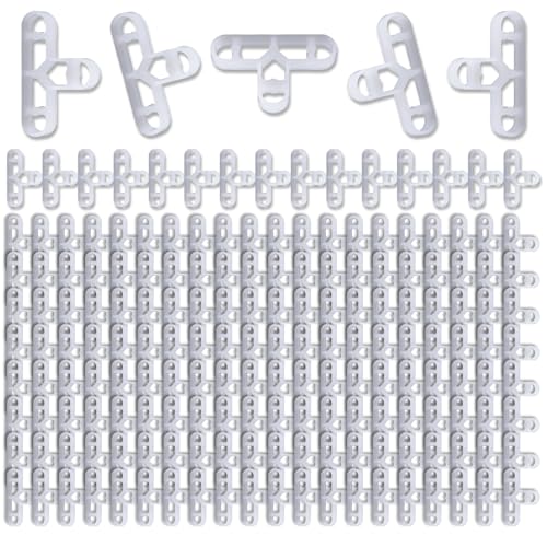 Mehrzweck-Abstandshalter für Ziegelwand und Deckbretter, 10 mm, 200 Stück, für Nivelliersysteme mit klaren Designs, Fliesen-Nivelliersysteme Mehrzweck-Abstandshalter für Ziegelwand und Deckbretter, 10 mm, 200 Stück, für Nivelliersysteme mit klaren Designs, Fliesen-Nivelliersysteme von SXRQ