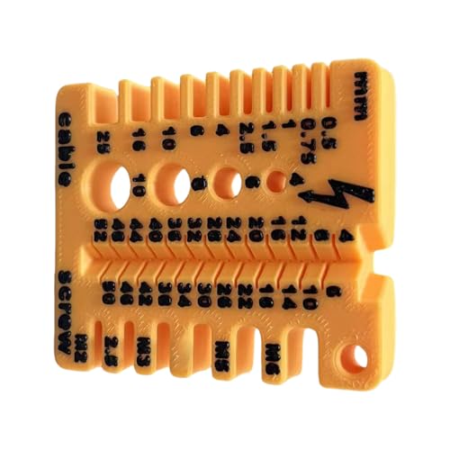 Messgerät, 0,1 mm Skalierung, professionelles Schraubenmesswerkzeug für elektrische Komponenten, Montage Größe Engineering Messgerät Messgerät, 0,1 mm Skalierung, professionelles Schraubenmesswerkzeug für elektrische Komponenten, Montage Größe Engineering Messgerät von SXRQ