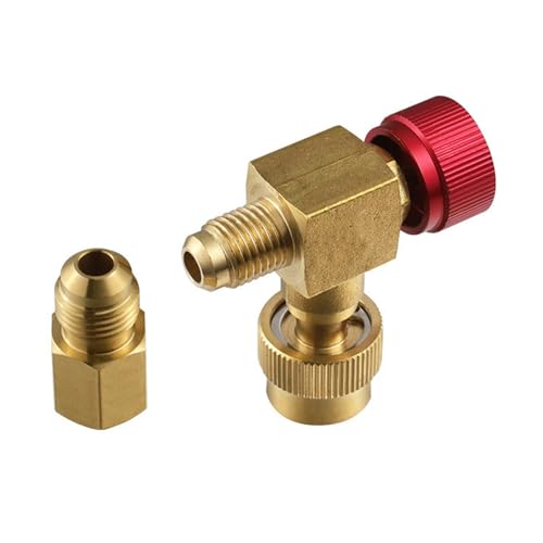 Messing HVAC Kältemittel Fitting Auslaufsicheres Design R22 R410 Anschluss für HVAC Laden, auslaufsichere Steuerventile von SXRQ
