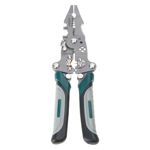 Multifunktionale faltbare Abisolierzange mit Riemenscheiben-Design, Kabelschneider, Crimpzange für mehrere Handwerkzeuge, ergonomische Griffzange Multifunktionale faltbare Abisolierzange mit Riemenscheiben-Design, Kabelschneider, Crimpzange für mehrere Handwerkzeuge, ergonomische Griffzange von SXRQ