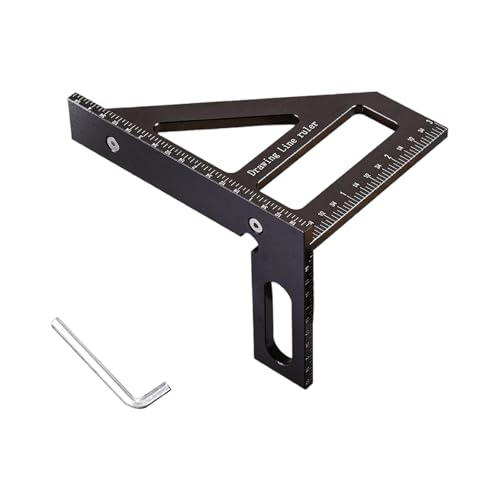 Professionelle Aluminium-Mehrwinkel-Anreißer, Werkzeug, Layout-Winkelmesser, Genauigkeitsmarkierung für Tischlerei, Bauprojekte, Aluminium-Dreiecke, Lineal, Anreißer Professionelle Aluminium-Mehrwinkel-Anreißer, Werkzeug, Layout-Winkelmesser, Genauigkeitsmarkierung für Tischlerei, Bauprojekte, Aluminium-Dreiecke, Lineal, Anreißer von SXRQ