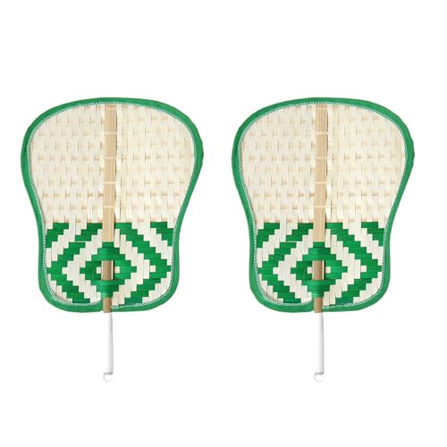 SXRQ 2 elegante Rattan-Hochzeitsfächer, Handheld-Zubehör für Zeremonien, wiederverwendbar, Outdoor-Event-Dekoration, Hochzeits-Handfächer SXRQ 2 elegante Rattan-Hochzeitsfächer, Handheld-Zubehör für Zeremonien, wiederverwendbar, Outdoor-Event-Dekoration, Hochzeits-Handfächer von SXRQ