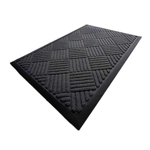 SXRQ Fußmatte für den Innen- und Außenbereich, Schmutzfangmatte, rutschfeste Fußmatten, leicht zu reinigen, willkommen von SXRQ