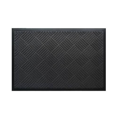 SXRQ Fußmatte für den Innen- und Außenbereich, Schmutzfangmatte, rutschfeste Fußmatten, leicht zu reinigen, willkommen von SXRQ