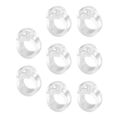 Stabile Struktur, einfarbige Türstopper, Wandschutz, Türknauf-Stoßstange, Möbelschutz, Crash-Pad für Badezimmer, Innenbereich, Universal-Türgriff-Stoßstangen von SXRQ