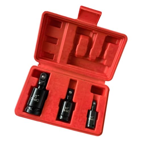 Steckschlüssel-Konverter-Adapter-Reduzierstück-Set 1,27 cm auf 3/8 /8/4/4/2 Zoll Impacts Socket Adapter für Auto Garage Reparatur Luftkompressor Zubehör von SXRQ