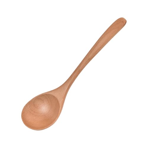 Suppenkelle aus Holz mit langem Griff, rundes Schüssel-Design, japanisch, inspiriert, Küchenhelfer für heiße Suppe, Camping, Mahlzeiten, Küchenhelfer-Set aus Holz Suppenkelle aus Holz mit langem Griff, rundes Schüssel-Design, japanisch, inspiriert, Küchenhelfer für heiße Suppe, Camping, Mahlzeiten, Küchenhelfer-Set aus Holz von SXRQ