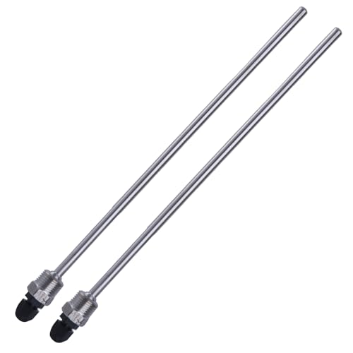 Thermowell für Tauchhülse Taschentemperatursensor Edelstahl 1/2 Gewinde für Temperatursensor Edelstahl Thermowell von SXRQ