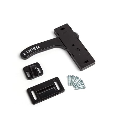 Türgriffriegel für Wohnmobile, ABS-Konstruktion, einfache Installation, universell, rutschfester Griff für Wohnmobile, Eingangstürriegel Türgriffriegel für Wohnmobile, ABS-Konstruktion, einfache Installation, universell, rutschfester Griff für Wohnmobile, Eingangstürriegel von SXRQ
