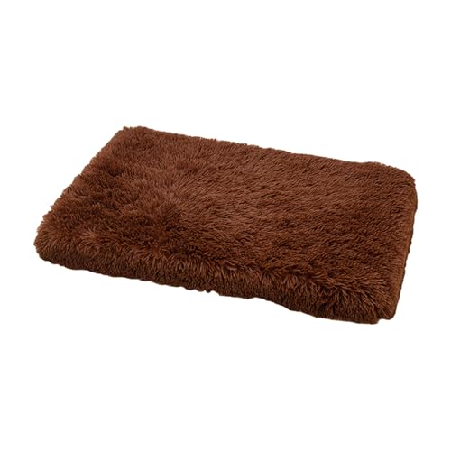 Übergroßes Hundebett mit pelzigem Bezug, weiches Nest, dickes langhaariges Bett, Hundesofa, Nest, Haustierkissen von SXRQ
