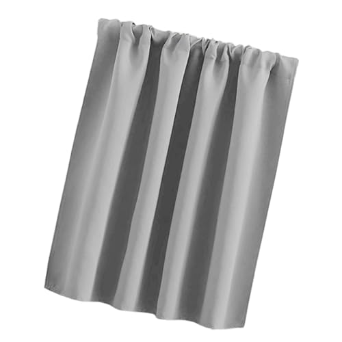 Verdunkelungsvorhänge für kleine Fenster, thermisch isoliert, kurze Paneele, Stangentaschen-Design, lichtblockierende Vorhänge von SXRQ