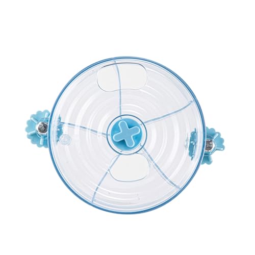 Vogelfutter-Trainingsspielzeug, drehbarer Kauer, Futterspender für kleine bis mittlere Papageien, einschließlich Wellensittiche und Nymphensittiche, Nymphensittiche, Futterrad Vogelfutter-Trainingsspielzeug, drehbarer Kauer, Futterspender für kleine bis mittlere Papageien, einschließlich Wellensittiche und Nymphensittiche, Nymphensittiche, Futterrad von SXRQ