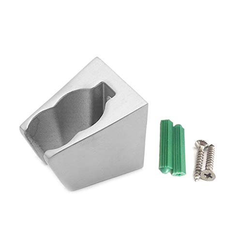 Wandmontierte Duschhalterung, Edelstahl, für Kopfclip für Sitz, verstellbare Halterung, um den meisten Platz zu erfüllen, Badezimmer, Sanitärzubehör, Seife, Artikel, Lagerregal, Nadel, Haken von SXRQ