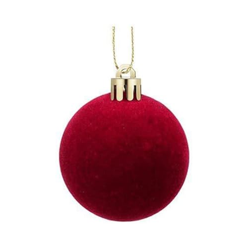 Weihnachtskugeln, bruchsicher, samtig, Kugelbehang, Ornament für Baum, Hochzeit, Winter, Urlaub, Dekoration, Dekoration Weihnachtskugeln, bruchsicher, samtig, Kugelbehang, Ornament für Baum, Hochzeit, Winter, Urlaub, Dekoration, Dekoration von SXRQ