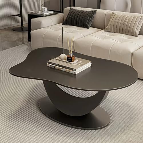 Moderner Cloud-Couchtisch, Wohnzimmer-Akzent, speziell geformter Mittel-Beistelltisch aus Metall für Esszimmer, Zimmer, Schlafzimmer, Büro (Farbe: Schwarz + Weiß, Größe: 100 x 60 c Moderner Cloud-Couchtisch, Wohnzimmer-Akzent, speziell geformter Mittel-Beistelltisch aus Metall für Esszimmer, Zimmer, Schlafzimmer, Büro (Farbe: Schwarz + Weiß, Größe: 100 x 60 c von SXSCARKX
