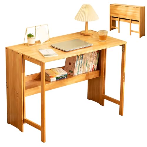 SXSCARKX Klapptisch Laptop Tragbarer Büroschreibtisch Speziell für kleine Wohnung Faltbarer PC Home School Dorm von SXSCARKX