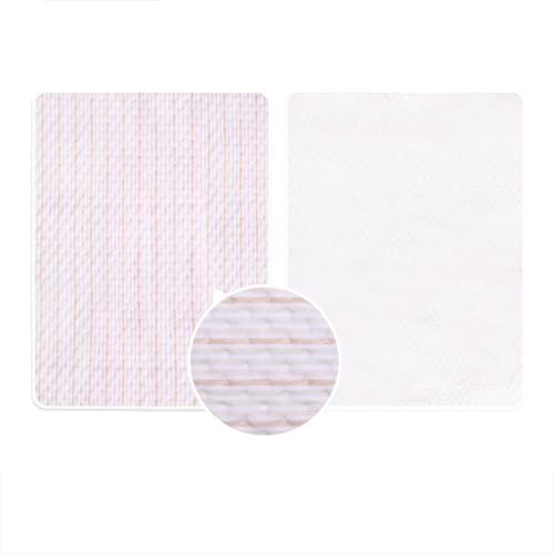 SXTYYH Doppelseitige Verwendung Inkontinenz Bettunterlage, Auslaufsicher Wiederverwendbar Inkontinenzunterlage Waschbar Wasserdicht Pinkelpads for Erwachsene Patient Gelähmt(100x150cm,Coloured cotton) von SXTYYH