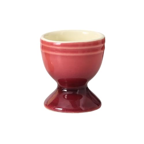 SXTYYH Keramik Egg Holder for Weich Gekochte Eier Kreativ Eier Frühstückseihalter Frühstück Eierbecher Elegantes Design for Zu Hause(Pink) von SXTYYH