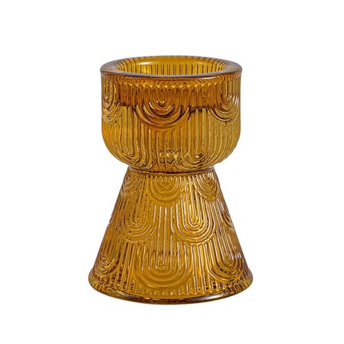 SXTYYH Mittelalterlicher Stil Retro Glas Eierbecherständer for Weich Gekochte Eier Frühstück Eleganter Egg Holder Minimalistisch Eierhalter Dekoration(Brown) von SXTYYH