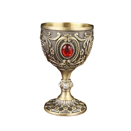 SXTYYH Retro Eierbecher for Weich Gekochte Eier Metall Hoher Stiel Egg Holder for Hart Gekochte Eier Luxuriöses Design Im Exotischen Stil Eierhalter Frühstücksdekoration(A) von SXTYYH