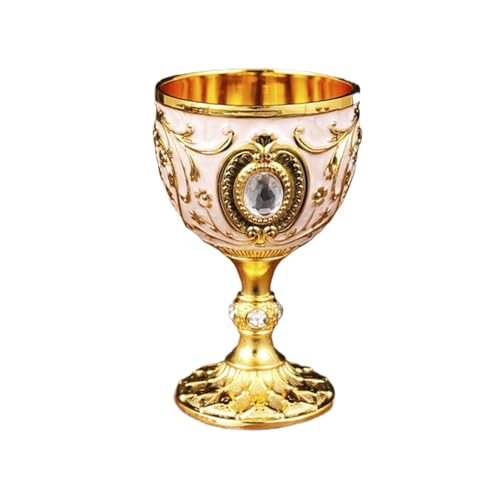 SXTYYH Retro Eierbecher for Weich Gekochte Eier Metall Hoher Stiel Egg Holder for Hart Gekochte Eier Luxuriöses Design Im Exotischen Stil Eierhalter Frühstücksdekoration(G) von SXTYYH