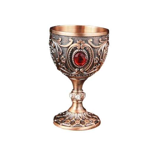 SXTYYH Retro Eierbecher for Weich Gekochte Eier Metall Hoher Stiel Egg Holder for Hart Gekochte Eier Luxuriöses Design Im Exotischen Stil Eierhalter Frühstücksdekoration(H) von SXTYYH