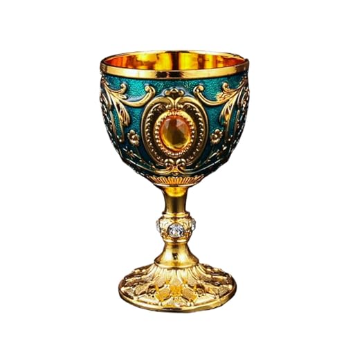 SXTYYH Retro Eierbecher for Weich Gekochte Eier Metall Hoher Stiel Egg Holder for Hart Gekochte Eier Luxuriöses Design Im Exotischen Stil Eierhalter Frühstücksdekoration(I) von SXTYYH