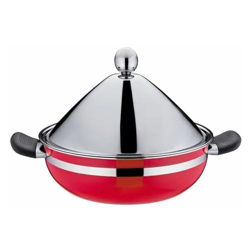SXTYYH Tajine Topf Zum Kochen Traditioneller Tagine Marokko Edelstahl Schnelles Kochen Auflaufform Zum Langsamen Garen HöHerer Topfdeckel von SXTYYH