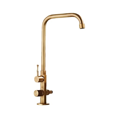 SXWYLZ Außenwasserhahn Frostsicher Antik Wasserhahn Doppelt Garten 360° Schwenkbar Kaltwasserhahn mit Wasserverteiler Doppelgriff SXWYLZ Außenwasserhahn Frostsicher Antik Wasserhahn Doppelt Garten 360° Schwenkbar Kaltwasserhahn mit Wasserverteiler Doppelgriff von SXWYLZ