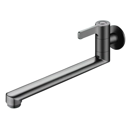 SXWYLZ Kaltwasserhahn Wand Messing Wandarmatur Kaltwasser ausgussbecken Wasserhahn 1/2 Zoll Kaltwasser Wandmontage Waschbeckenamaturen Lang,Grau,25Cm SXWYLZ Kaltwasserhahn Wand Messing Wandarmatur Kaltwasser ausgussbecken Wasserhahn 1/2 Zoll Kaltwasser Wandmontage Waschbeckenamaturen Lang,Grau,25Cm von SXWYLZ