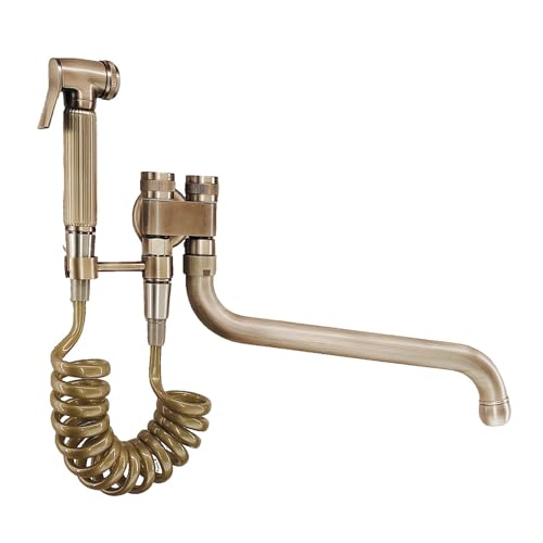 SXWYLZ Wc Handbrause Wasserhahn Antike Bidet Handbrause Set Eins in Zwei Raus für Mop Pool Bodenreinigung SXWYLZ Wc Handbrause Wasserhahn Antike Bidet Handbrause Set Eins in Zwei Raus für Mop Pool Bodenreinigung von SXWYLZ