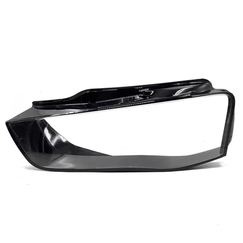 SXXTS Auto Scheinwerfer Abdeckung für Audi A4 A4L B9 2013-2015, Front Scheinwerfer Glas Lampenschirm Staubdicht Transparent Lampenschirm Zubehör,Left von SXXTS